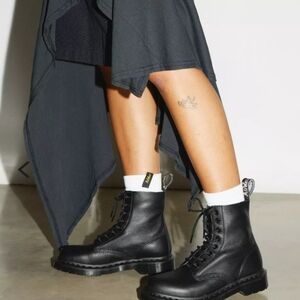 Dr. Martens black boots. Size 8L/7M. New, no tags,  no box.